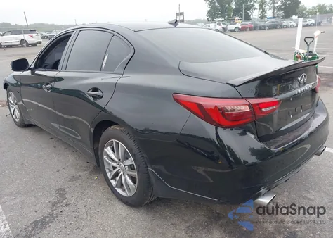 2020 Infiniti Q50 Pure Awd из США, поврежденный, VIN JN1EV7AR4LM255764